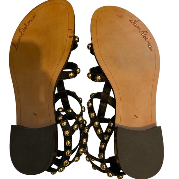 Sam Edelman Gladiator Sandals 7m - Picture 2 of 2